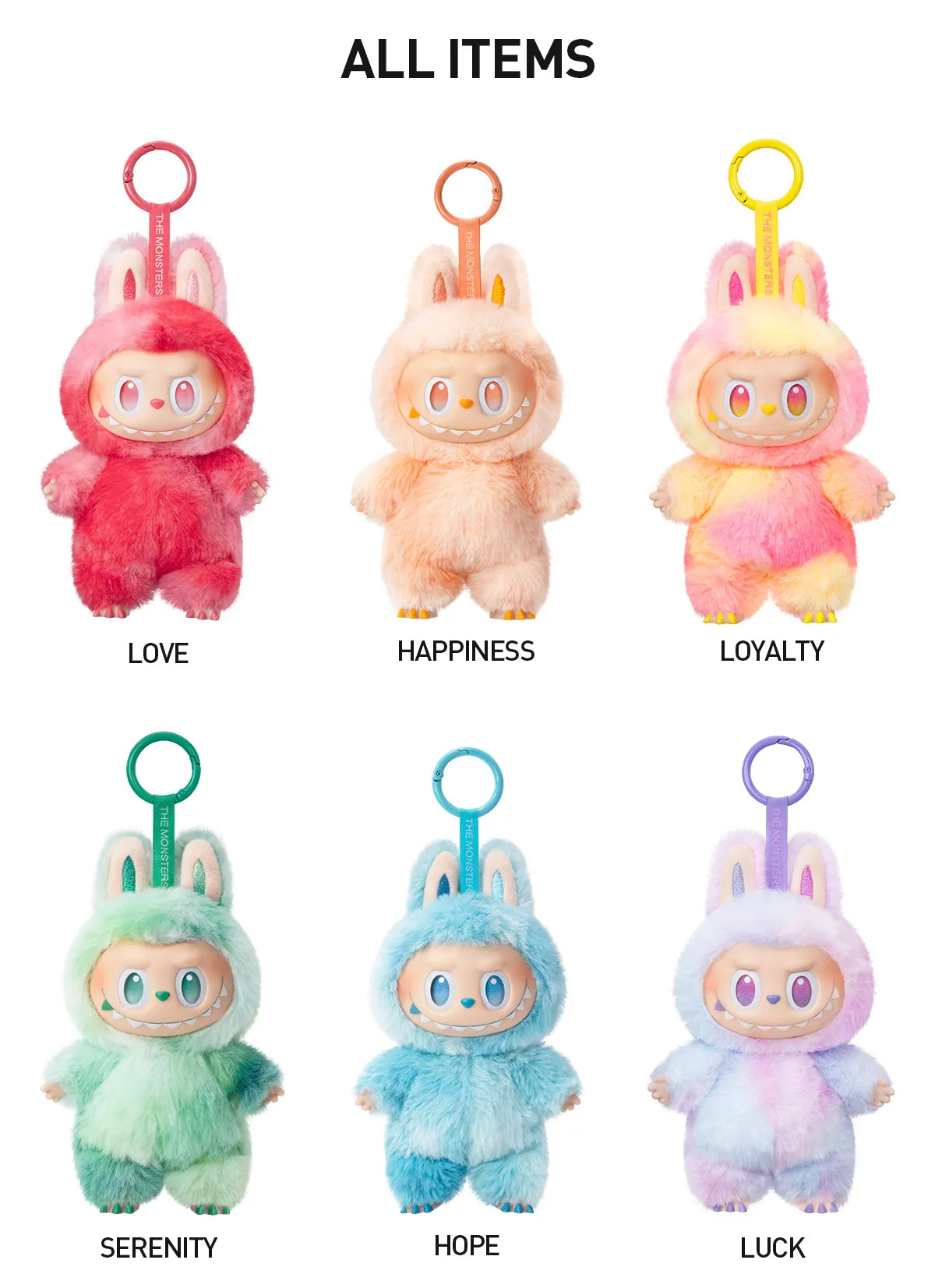 🧸 POPMART®️ Labubu THE MONSTERS -  Big into Energy Series-Vinyl Plush Pendant Blind Box