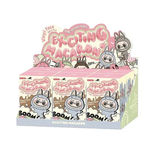 🧸 POPMART®️ Labubu THE MONSTERS - Exciting Macaron Vinyl Face Blind Box