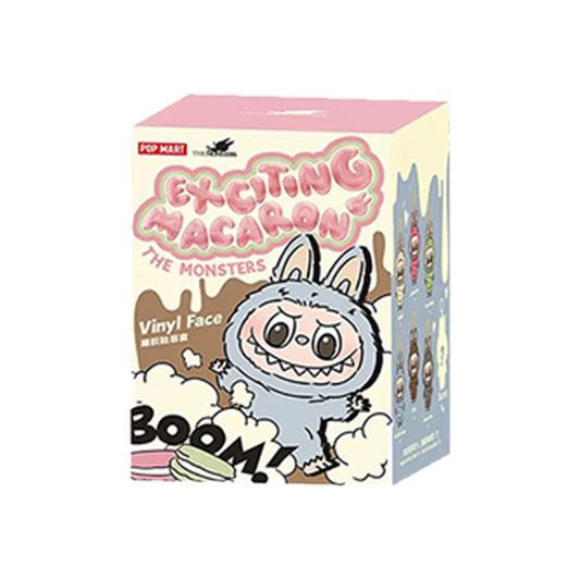 🧸 POPMART®️ Labubu THE MONSTERS - Exciting Macaron Vinyl Face Blind Box